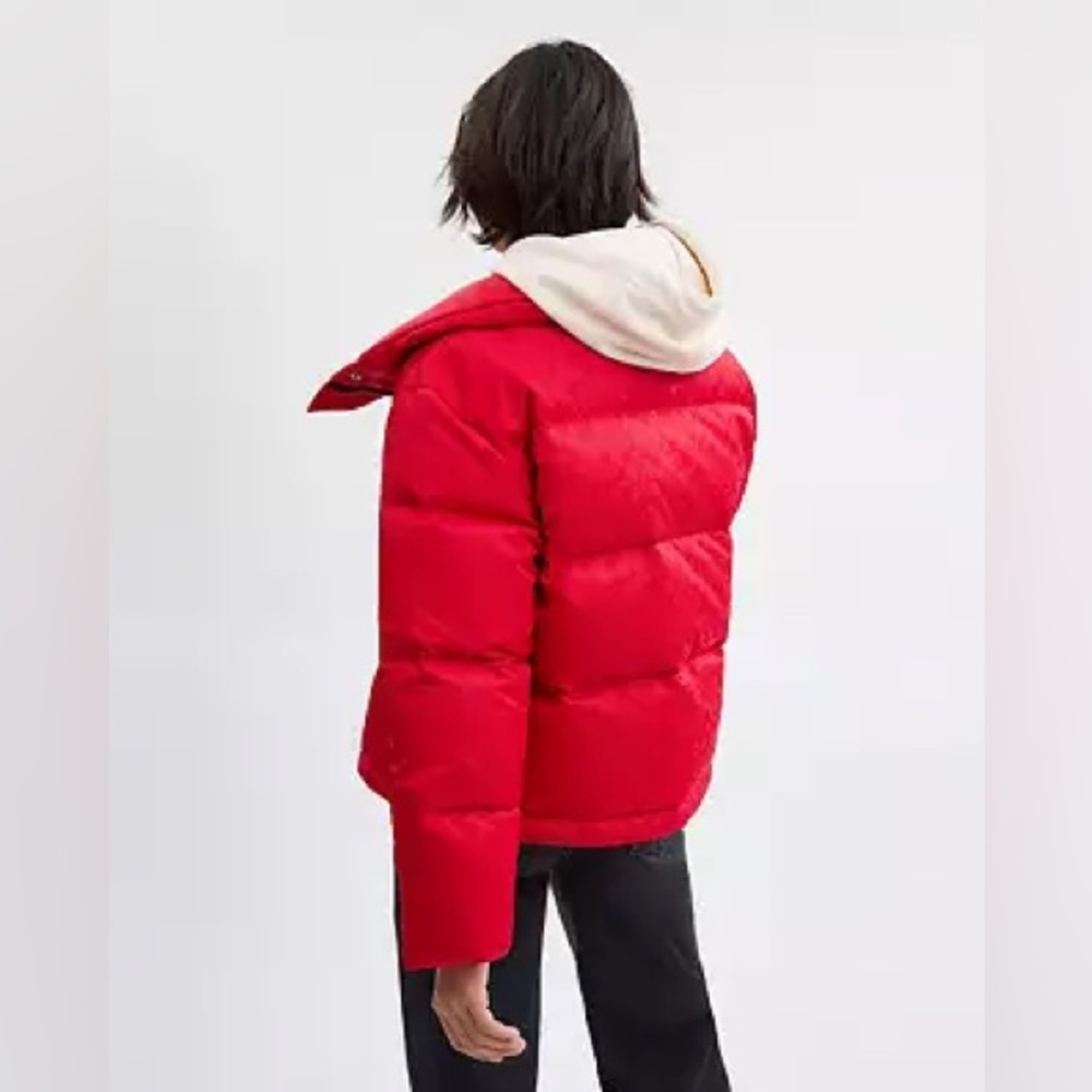 Coach Signature Jacquard Short Puffer In Recycled Polyamide - Picture 10 of 11
